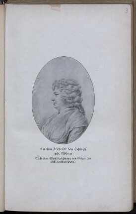 Ill. "Karoline Friederike von Schlözer geb. Röderer"