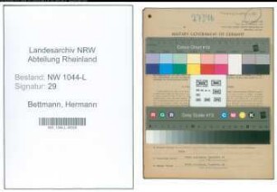 Entnazifizierung Hermann Bettmann , geb. 02.04.1909 (Betriebsleiter)