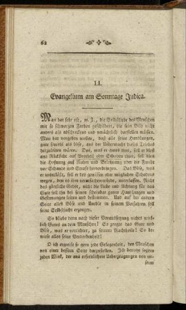 LI. Evangelium am Sonntage Judica.