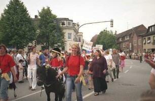 Kindervogelschießen: Umzug: Hamburger Straße