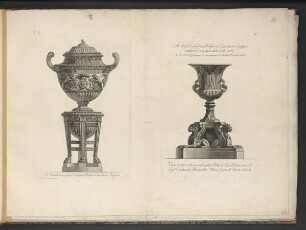 Antike Vase (Piranesi, Vasi, Candelabri, Cippi, Sarcofagi, Tripodi Lucerne ed ornamenti antichi)