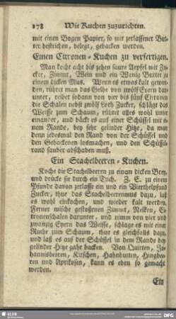 Wie Kuchen zuzurichten