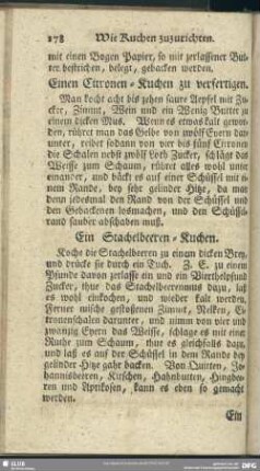 Wie Kuchen zuzurichten
