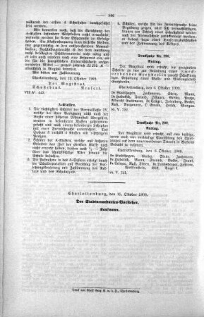 No. 20. (290-300)(297,298,299), 20. Oktober 1909