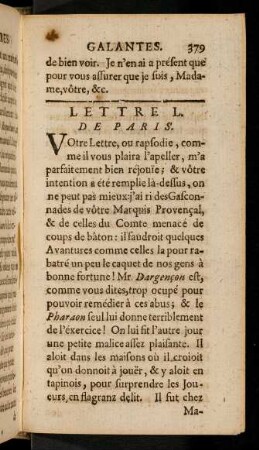 379-407, Lettre L.