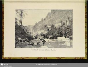 Landschaft aus dem südlichen Marokko