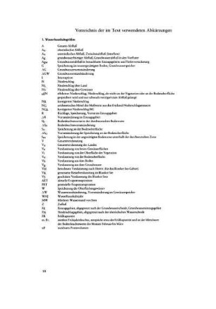 Verzeichnis der im Text verwendeten Abkürzungen