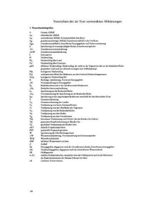 Verzeichnis der im Text verwendeten Abkürzungen