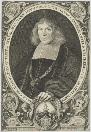 Bildnis des Octavianvs Langenmantel a Westheimb