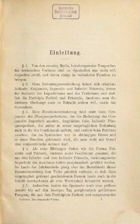 Das altspanische Verbum