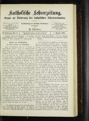 Franz von Fürstenberg : ein Lehrer, Erzieher und Staatsmann