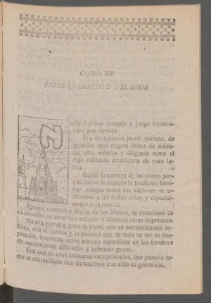 Capítulo XII - Entre la gratitud y el amor