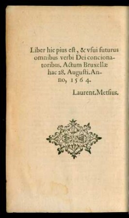 Liber hic pius est ...
