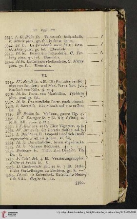VI. (Nr. 3345-3451)