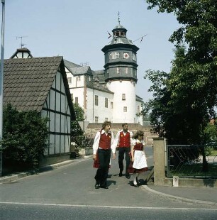 Schwalmstadt. Ehemaliges Schloss Ziegenhain