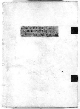 Nicolai de Dinkelsbühl libri in quartum Sententiarum. P. Lombardi liber IV Sententiarum. Scripsit Conradus Roesner de orientali Francia - BSB Clm 2761
