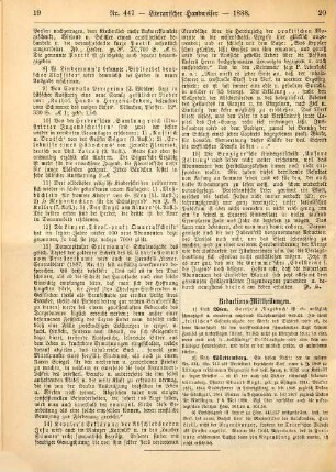 Literarischer Handweiser : kritische Monatsschrift. 27. 1888 = Nr. 447 - 470