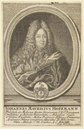 Johann Moritz Hoffmann; Geboren 6. Oktober 1653