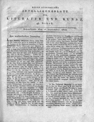 1804-09-15 : 45. Stück