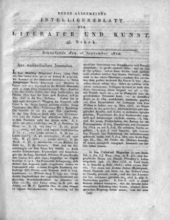 1804-09-15 : 45. Stück