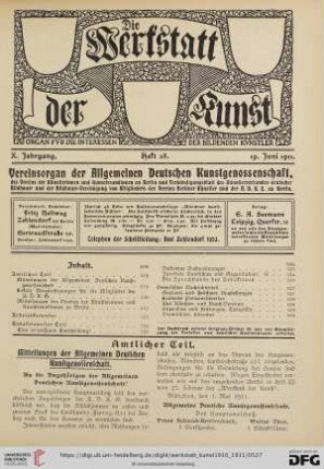 Heft 38 (19. Juni 1911)