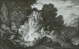 Ruhe auf der Flucht nach Ägypten