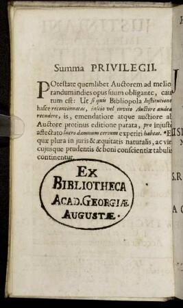 Summa Privilegii