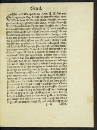 Urteil.