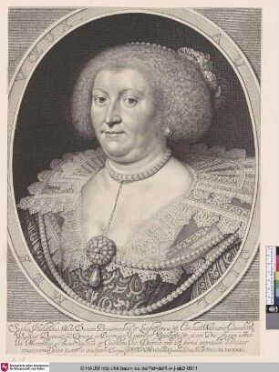 [Sophie Hedwig, Gräfin von Nessau und Prinzessin von Braunschweig-Lüneburg; Sophia Hedwig, Princess of Brunswick-Luneburg, Count of Nessau]