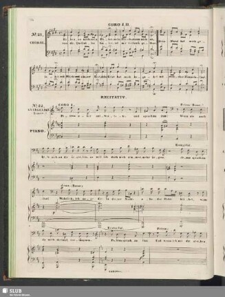 No. 22 Recitativ: Petrus aber antwortete