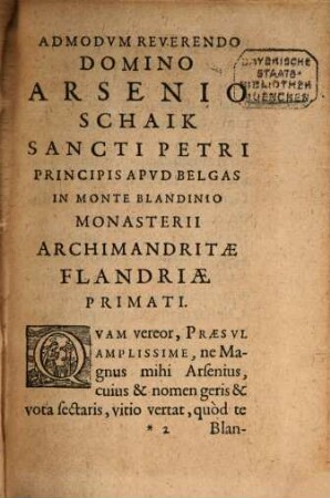 Syllabus malae fidei Capellianae : excerptus ex Iacobi Capelli mendaci assertione bonae fidei et fictis artibus Romanae sedis