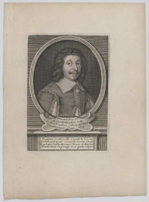 Bildnis des Marin le Roy de Gomberville