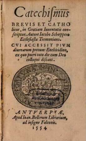 Catechismus brevis et catholicus