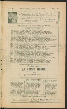 1921003000: Su única conquista