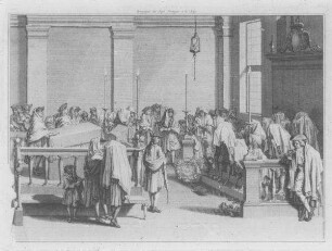 [Graphik, Synagoge portugiesischer Juden, Segenshandlung]