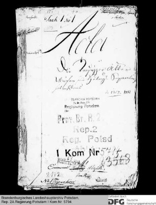 Acker-, Wiesen- und Hütungsseparation in Teupitz