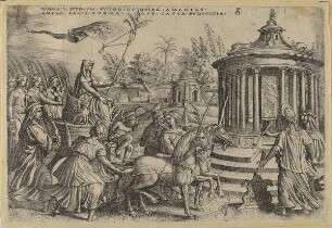 Triumph der Keuschheit, Blatt aus der Folge der Triumphe nach Petrarca