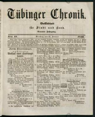 41-60, 18. Januar (Nro. 11) - 23. Januar (Nro. 15)