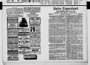 Unser Lipperland : landwirtschaftliche Zeitung für Lippe : Vereinsblatt der landwirtschaftlichen Vereine, Genossenschaften, Tierzuchtverbände und des lippischen Obst- u. Gartenbau-Vereins