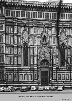 Santa Maria del Fiore, Duomo, Santa Maria del Fiore: Porta dei Cornacchini, Florenz