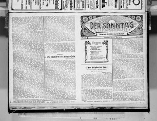 Der Sonntag. 1904-1908