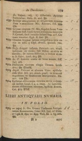 Libri Antiquarii Numarii
