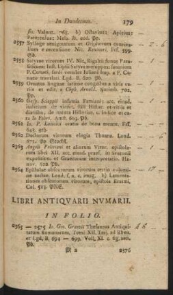 Libri Antiquarii Numarii