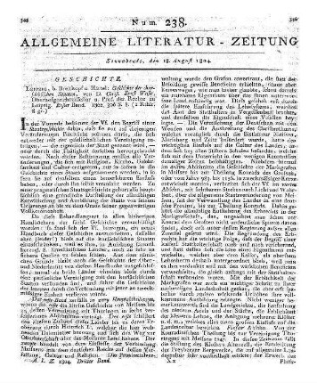 Anekdoten, Charakterzüge und Aktenstücke aus Bonaparte's Leben. Bd. 1-2. Aus dem Französischen übersetzt. Erfurt: Hennings 1801 Übersetzungsvermerk wahrsch. fingiert
