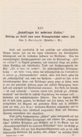 157-168 "Hauptfragen der modernen Kultur" : Beiträge zur Kritik eines neuen Rettungsversuches unserer Zeit