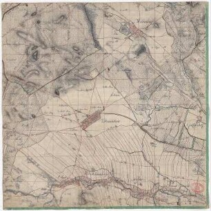 Mockrehna, Wildenhain, Audenhain. Blatt 33 aus: Meilenblätter von Sachsen