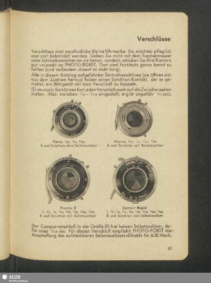Verschlüsse
