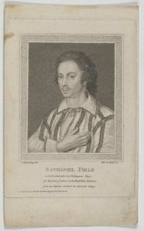 Bildnis des Nathaniel Field