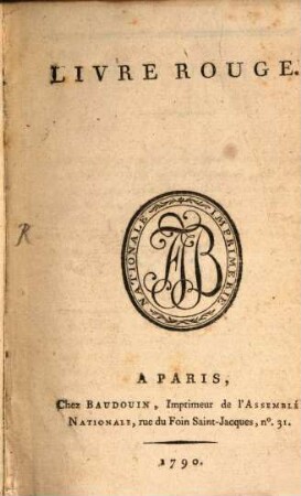 Livre rouge