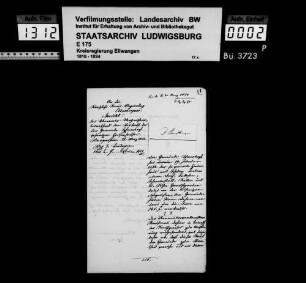 Verkauf des Hirtenhauses nebst Zubehörden durch die Gemeinde Schmerbach